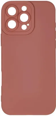 Чехол (клип-кейс) ZIBELINO TPU Matte, для Apple iPhone 16 Pro Max, розовый [ztmf-apl-16-pro-max-pu-pnk]