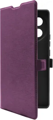 Чехол (флип-кейс) BORASCO Book Case, для Tecno Camon 30S Pro, фиолетовый [73898]