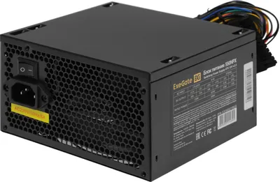 Блок питания EXEGATE 550NPX,  550Вт,  120мм, черный [ex282071rus-pc]
