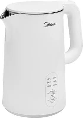 Чайник электрический Midea MK-8017, 1.5л, пластик