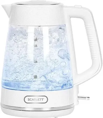 Чайник электрический Scarlett SC-EK27G104, 1.7л, стекло/пластик