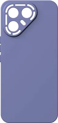 Чехол (клип-кейс) BORASCO Silicone Case, для Tecno Pova 7 Pro 5G, лавандовый [75499]