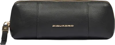 Чехол для ручки Piquadro Circle AC6475W92/N длина:20см ширина:5см высота:7см черный натур.кожа