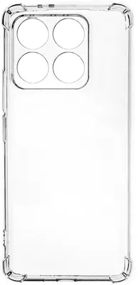Чехол (клип-кейс) PERO CC02, для Xiaomi 14T, противоударный, прозрачный [cc02-xm14t-tr]