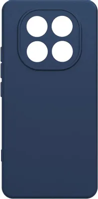 Чехол (клип-кейс) BORASCO Silicone Case, для Xiaomi Redmi Note 15 4G, синий [76165]