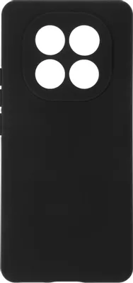 Чехол (клип-кейс) BORASCO Silicone Case, для Xiaomi Poco M8 5G, черный [76135]