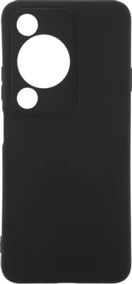 Чехол (клип-кейс) BORASCO Silicone Case, для Huawei Nova Y72/Y72S, черный [73432]