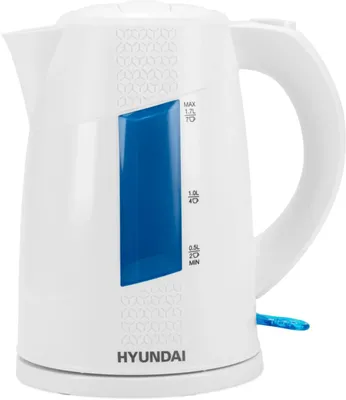 Чайник электрический Hyundai HYK-P2407, 1.7л, пластик