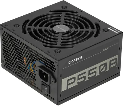 Блок питания Gigabyte GP-P550B,  550Вт,  80 PLUS BRONZE,  120мм, черный, retail