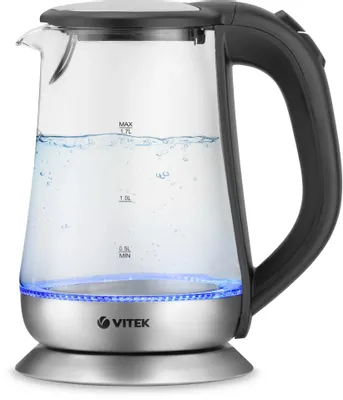 Чайник электрический Vitek VT-7036, 1.7л, стекло