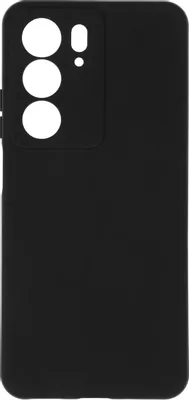 Чехол (клип-кейс) BORASCO Silicone Case, для Realme C75, черный [74815]