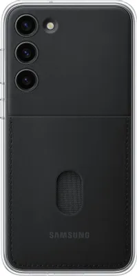 Чехол (клип-кейс) Samsung Frame Case, для Samsung Galaxy S23+, черный [ef-ms916cbegru]