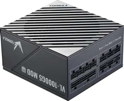 Блок питания Formula VL-1000G5 MOD Gen.5,  1000Вт,  80 PLUS GOLD,  140мм, черный, retail