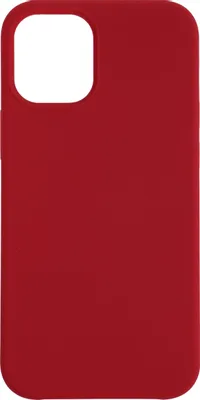 Чехол (клип-кейс) Deppa Liquid Silicone, для Apple iPhone 12 mini, противоударный, красный [87786]