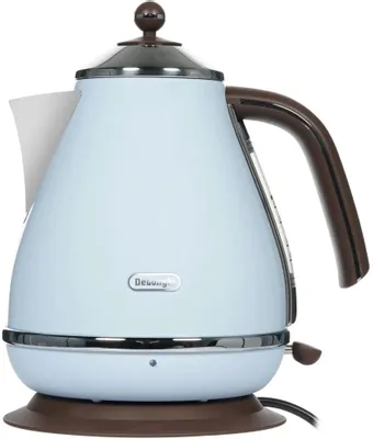 Чайник электрический DeLonghi KBOV2001.AZ, 1.7л, металл/пластик