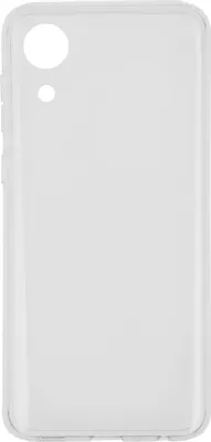 Чехол (клип-кейс) BORASCO для Samsung Galaxy A03 Core, прозрачный [40943]