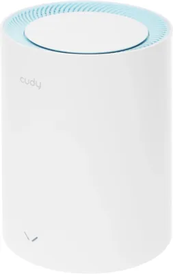 Бесшовный Mesh роутер CUDY M1200,  Wi-Fi 5,  AC1200,  2.4/5ГГц, 1 LAN,  белый [m1200(1-pack)]
