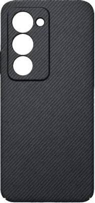 Чехол (клип-кейс) BORASCO Art Case, для Xiaomi Redmi 15 4G, черный [76446]