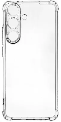 Чехол (клип-кейс) PERO CC02, для Samsung Galaxy S25+, противоударный, прозрачный [cc02-s25p-tr]