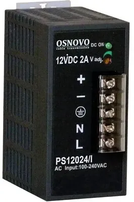 Блок питания AC/DC Osnovo PS-12024/I 24Вт
