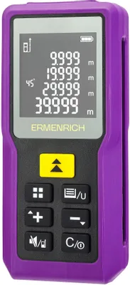 Лазерный дальномер ERMENRICH Reel PRO GM100, 1 класс лазера, 690нм, луч красный [85313]
