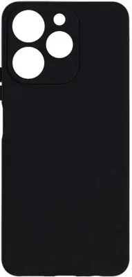 Чехол (клип-кейс) ZIBELINO Soft Matte, для Realme Note 70, черный [zsmf-rlm-not70-blk]