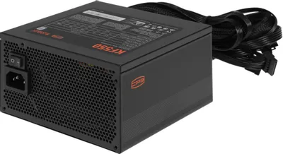 Блок питания PCCOOLER F550,  550Вт,  80 PLUS WHITE,  120мм, черный, retail [p3-f550-w1hwbk0-eu]