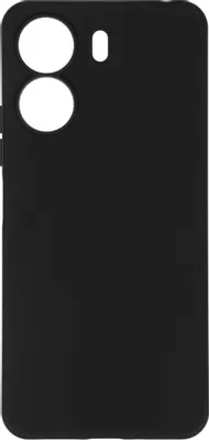 Чехол (клип-кейс) BORASCO Silicone Case, для Xiaomi Redmi 13C, черный [72839]