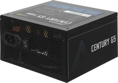 Блок питания MONTECH Century Gold G5,  750Вт,  80 PLUS GOLD,  120мм, черный, retail [century gold g5 750]