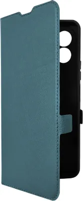 Чехол (флип-кейс) BORASCO Book Case, для Tecno Pova 7 5G, зеленый опал [75456]
