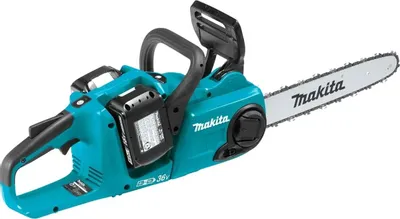Цепная пила Makita DUC353CT2,  аккумуляторная,  18В,  5Ач,  с двумя аккумуляторами