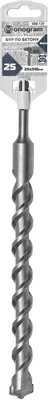 Бур MONOGRAM 088-130,  по бетону/кирпичу/камню,  25мм,  SDS-PLUS,  1шт