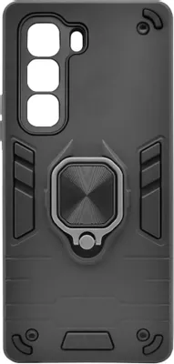 Чехол (клип-кейс) BORASCO Anti-Shock case, для Infinix Hot 50 Pro, противоударный, черный [52510]