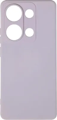 Чехол (клип-кейс) BORASCO Microfiber Case, для Xiaomi Redmi Note 13 Pro 4G, лавандовый [73101]