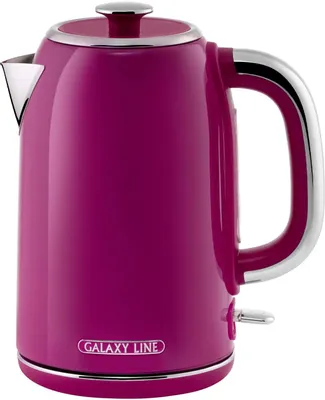 Чайник электрический GALAXY LINE GL 0346, 1.7л, нержавеющая сталь