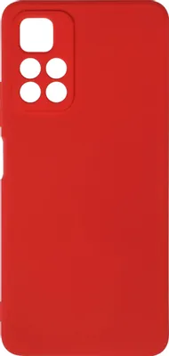Чехол (клип-кейс) BORASCO Microfiber Case, для Xiaomi Poco M4 Pro 5G, красный [70107]