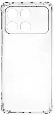 Чехол (клип-кейс) PERO CC02, для Xiaomi Poco X6 Pro 5G, противоударный, прозрачный [cc02-xpx6p-tr]