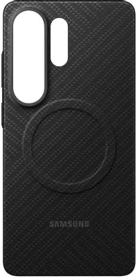 Чехол (клип-кейс) Samsung Carbon Magnet Case, для Samsung Galaxy S26 Ultra, черный [ef-ks948snegru]