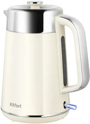 Чайник электрический KitFort КТ-8768, 1.7л, пластик/металл