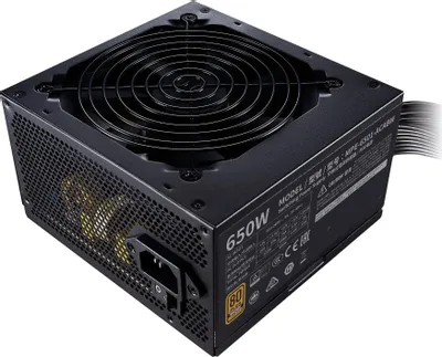 Блок питания Cooler Master MWE Bronze V3 Gen.5,  650Вт,  80 PLUS BRONZE,  120мм, черный, retail [mpe-6501-acaaw-3beu]