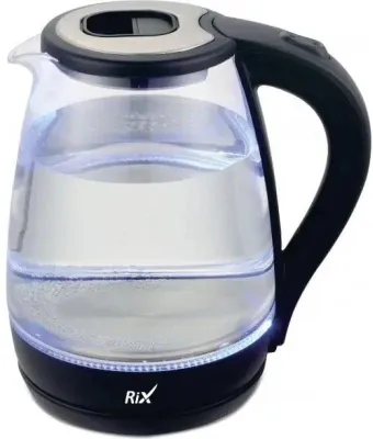 Чайник электрический Rix RKT-1821G, 1.8л, стекло