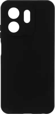 Чехол (клип-кейс) BORASCO Silicone Case, для Infinix Smart 9, черный [73772]