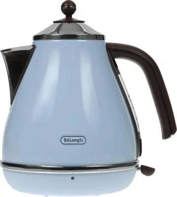 Чайник электрический DeLonghi KBOV2001.AZ, 1.7л, металл/пластик