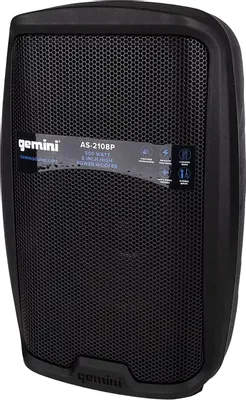 Центральная колонка GEMINI AS-2108P,  (1 колонка в комплекте),  черный