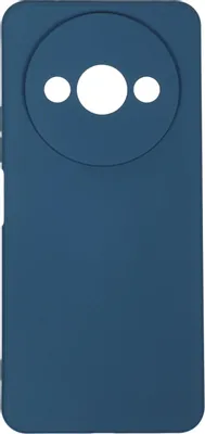 Чехол (клип-кейс) BORASCO Microfiber Case, для Xiaomi Redmi A3/A3X/Poco C61, синий [73104]