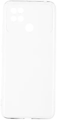 Чехол (клип-кейс) BORASCO Silicone Case, для Xiaomi Poco C40, прозрачный [70751]