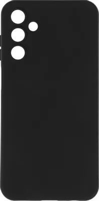 Чехол (клип-кейс) BORASCO Silicone Case, для Samsung Galaxy A15, черный [72783]