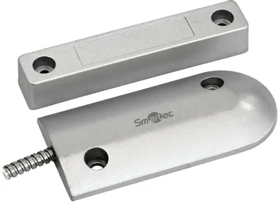 Датчик открытия двери/окна SMARTEC ST-DM146NC-SL,  серебристый