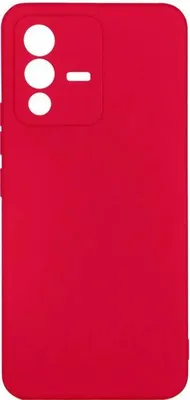 Чехол (клип-кейс) DF vCase-07, для Vivo V23, красный [vcase-07 (red)]