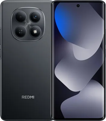 6.77" Смартфон Xiaomi Redmi Note 15 8/256Gb,  NFC,  AMOLED,  120Гц,  6000мAч,  черный